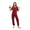 Bluzka medyczna SCRUBS MEDI TEDDY - TALLANTE MERLOT SCRUB